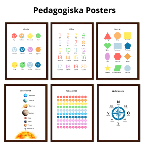 Pedagogiska Posters
