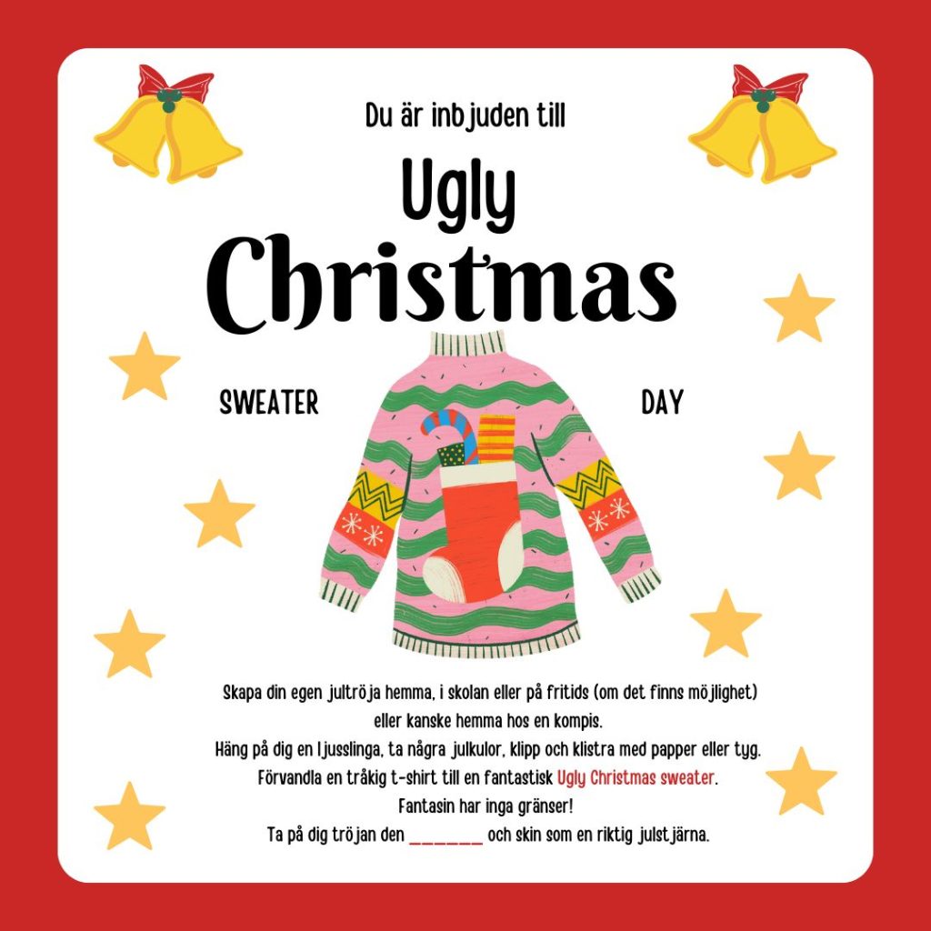 Ugly Christmas Sweater Day