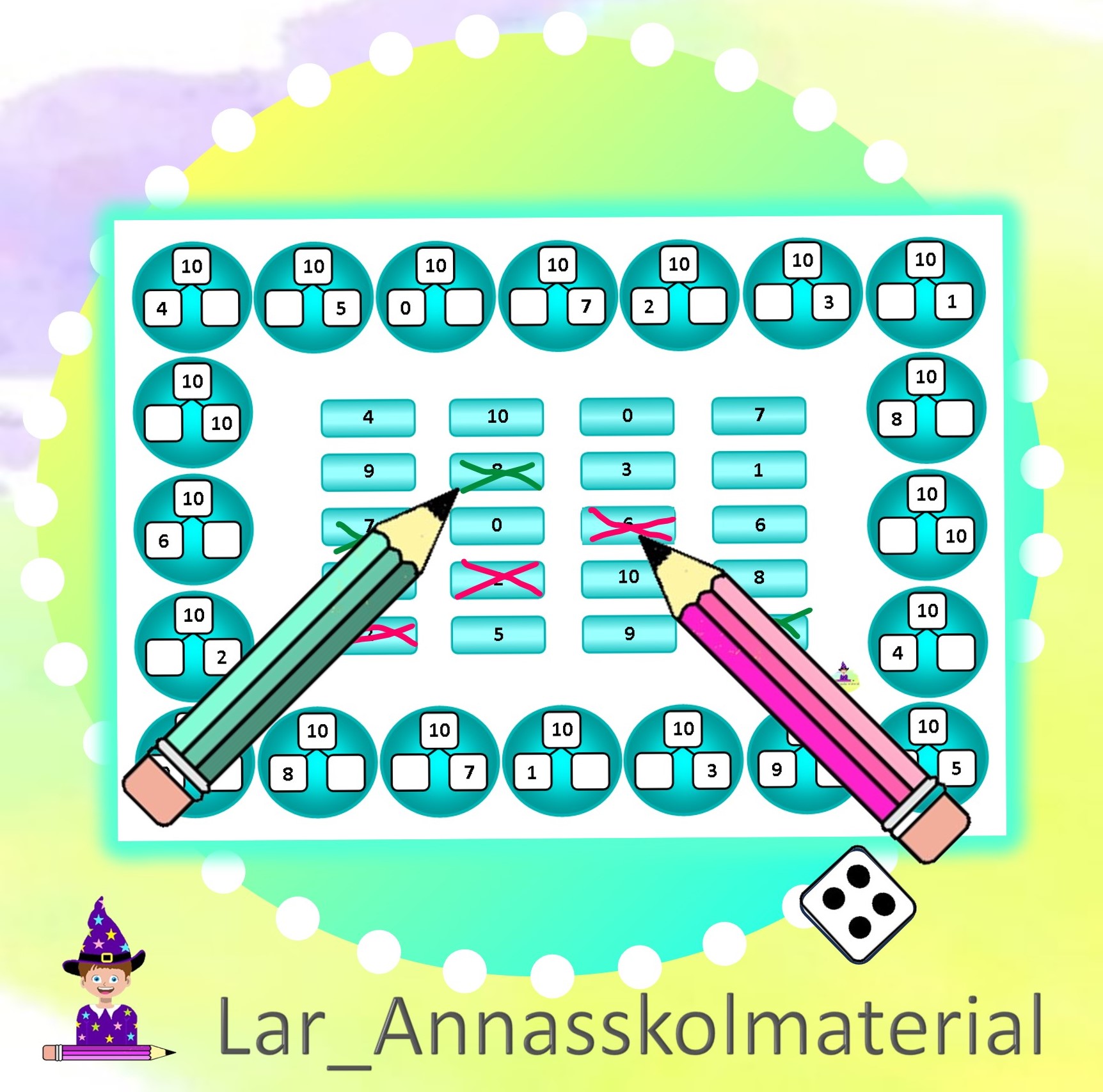 Talkamrater 5-10 Mattespel