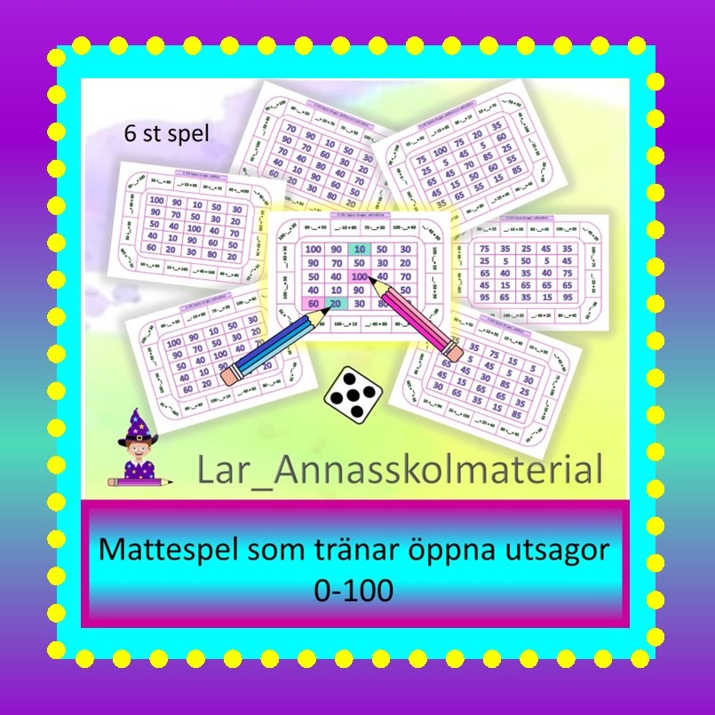 Mattespel - Likhetstecknets betydelse 0-100