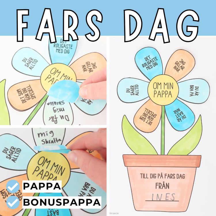 Fars dag-kort: hemliga meddelanden