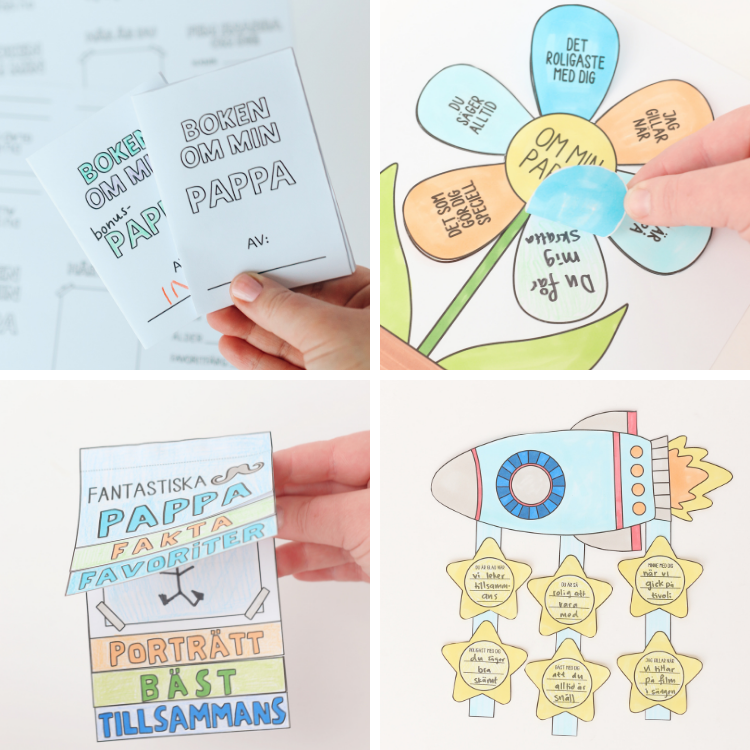 Pysselpaket: fars dag