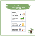 Berättelsemall/stödstruktur saga - bild 1