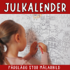 Stor målarbild - julkalender