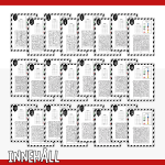 Julkalender – färglägg med kod - bild 2