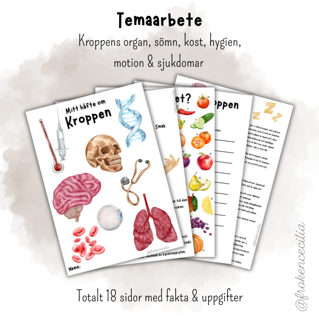 Mitt häfte om kroppen