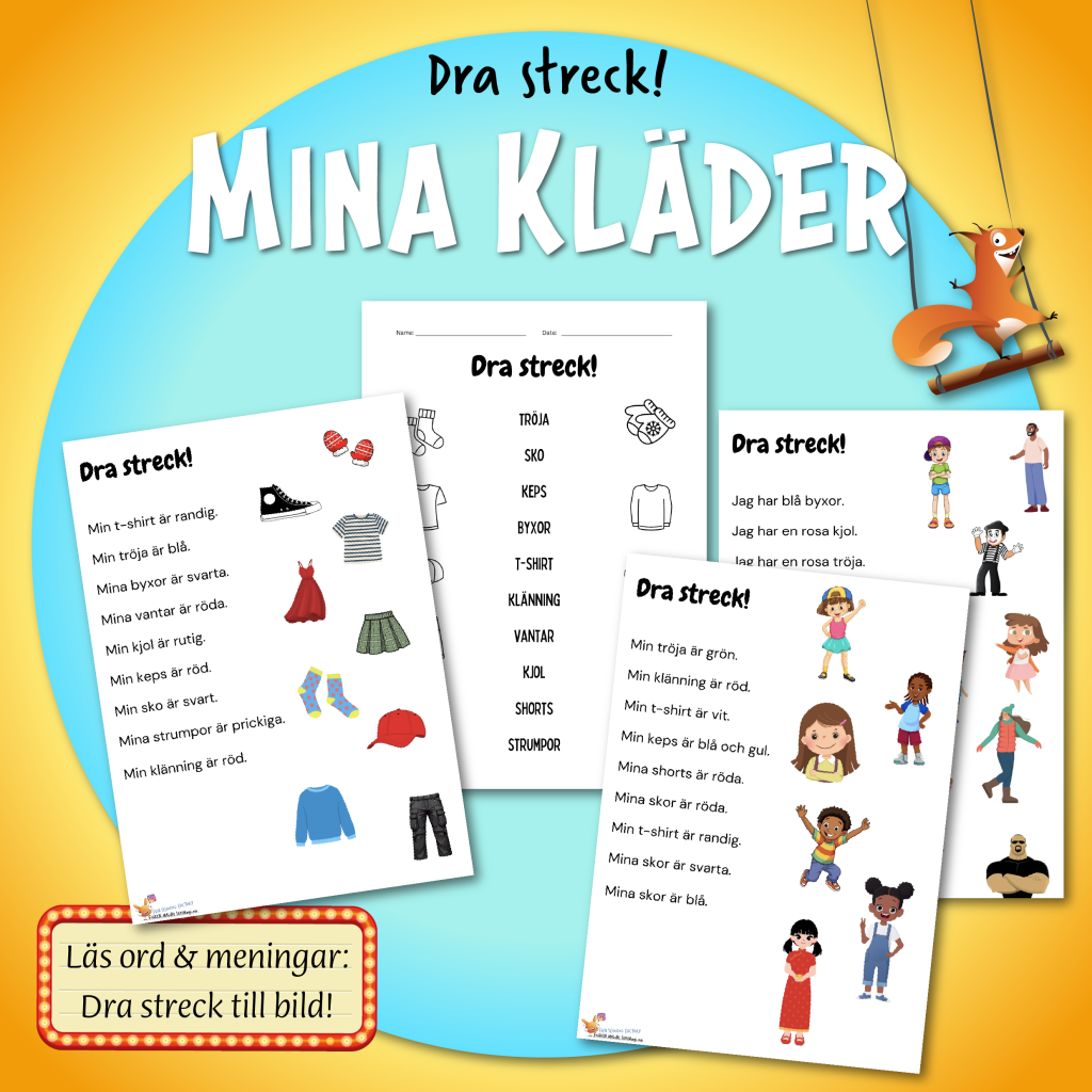 Mina kläder – dra streck!