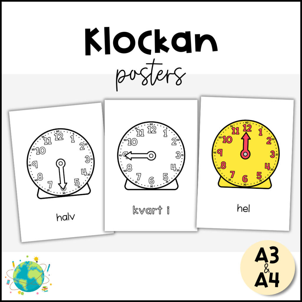 Klockan – Posters