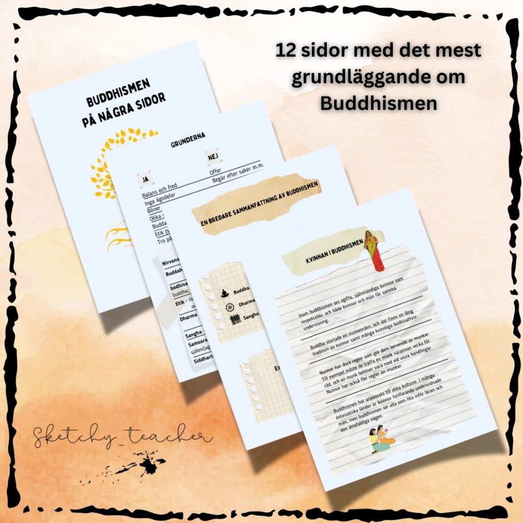 Buddhismen på några sidor