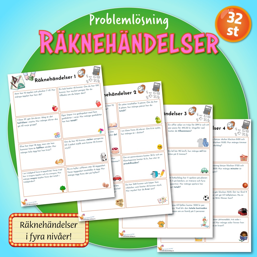 Problemlösning – Räknehändelser!