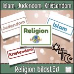 Religion Bildstöd (22 bilder: Kristendom, Islam, Judendom) - bild 1