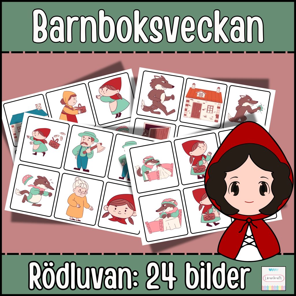 Barnboksveckan: Rödluvan (24 bilder)