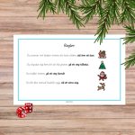 Mattespel – jul – ”nästan dubblor / tvillingar” - bild 2