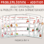 Jul – Problemlösning addition - bild 1