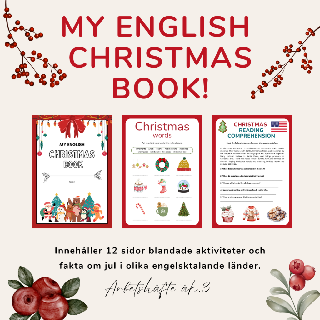 My English Christmas Book