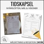 Tidskapsel + Nyårslöften / Mål & Visioner - bild 1