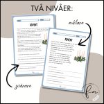 Läsförståelse Advent (två nivåer) - bild 2