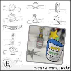 Nyårspyssel / Nyårspynt