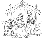 Lättare målarbilder jul - bild 2