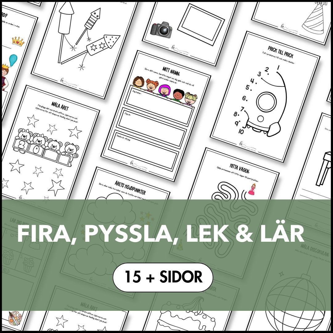 Gott nytt år AKTIVITETSHÄFTE