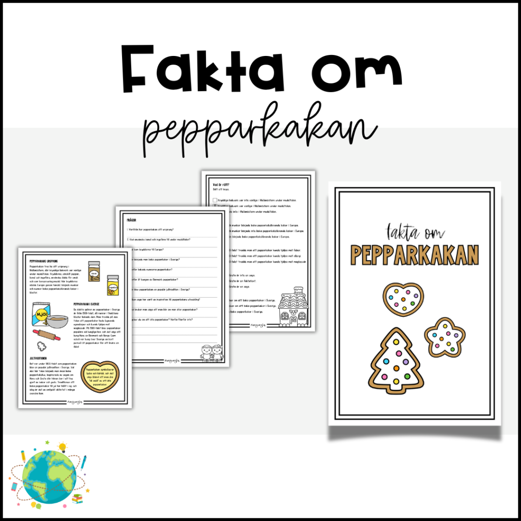 Fakta om pepparkakan