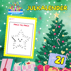 SkolRikets Digitala Julkalender 2024: Pedagogiska Aktivitetsblad för Skolan | Lucka 21