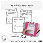 2026 – Mål och drömmar (Kreativ skolstartsuppgift) - bild 2