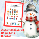 Aktivitetsbok till 10 Jul Nr 2 – 15 Sidor - bild 1