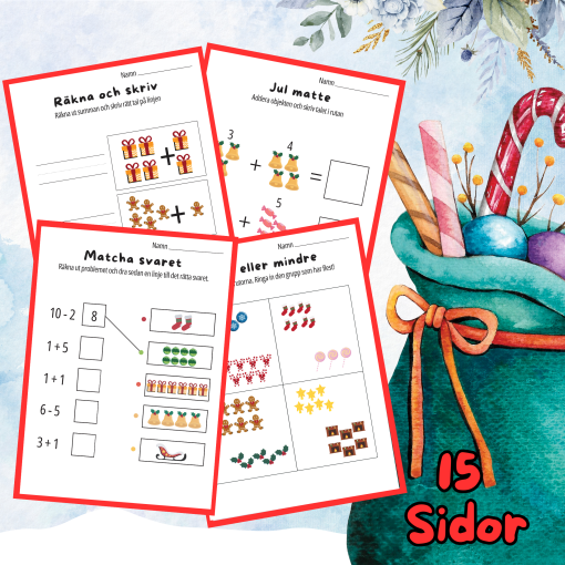 Aktivitetsbok till 10 Jul Nr 5 – 15 Sidor