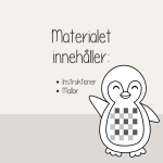 Jul – Papperspyssel – Väv fina mönster med julfigurer - bild 3