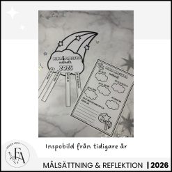 Magiska målmoln (Klassuppgift till första skoldagarna 2026