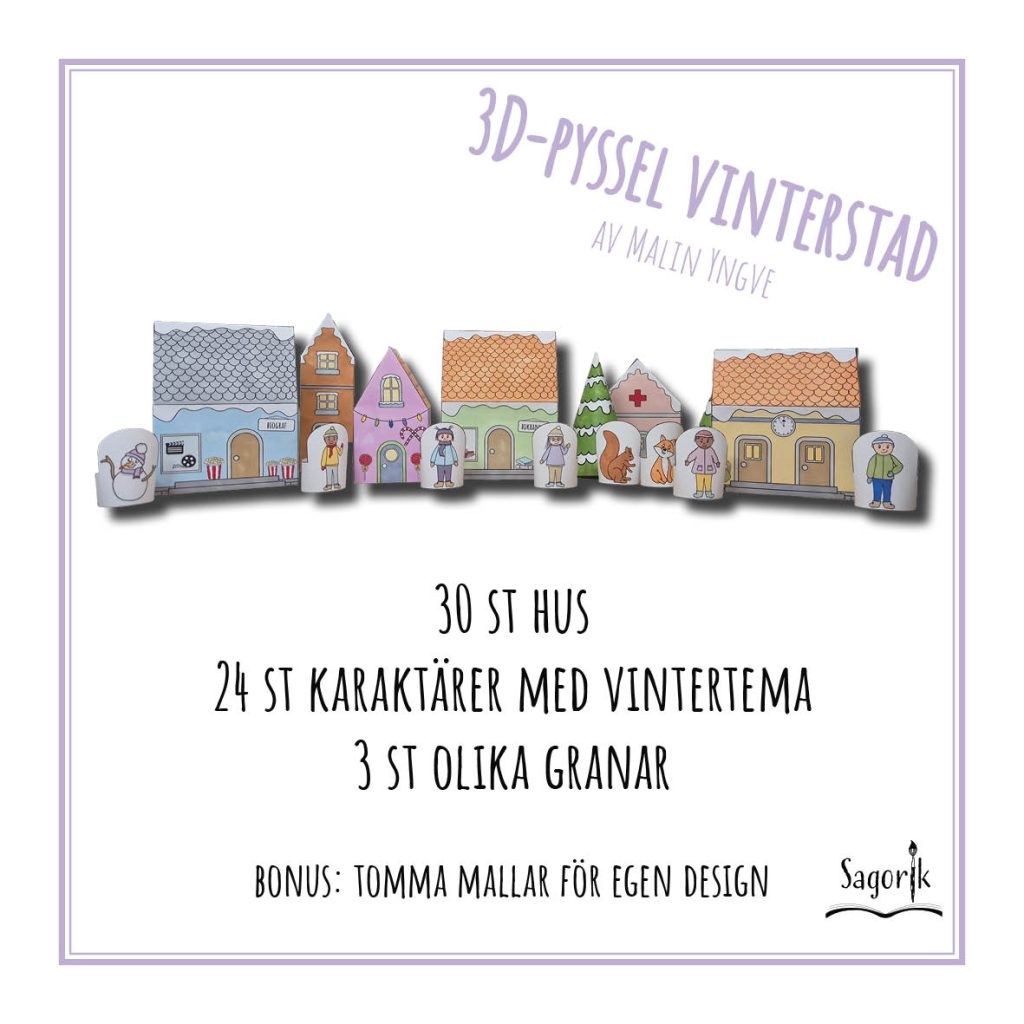 3D-pyssel Vinterstad