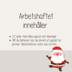 Jul – Stora paketet med pyssel och klurigheter - bild 4