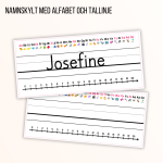 Bänkhjälp i olika varianter + namnskylt - bild 5