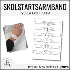 Skolstartsarmband VT 2026