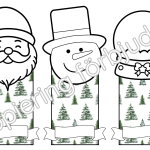 Bokmärken Jul / Vinter - bild 3