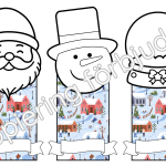 Bokmärken Jul / Vinter - bild 2