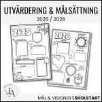 Utvärdering och Mål 2025 / 2026 - bild 1