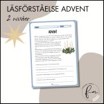 Läsförståelse Advent (två nivåer) - bild 1