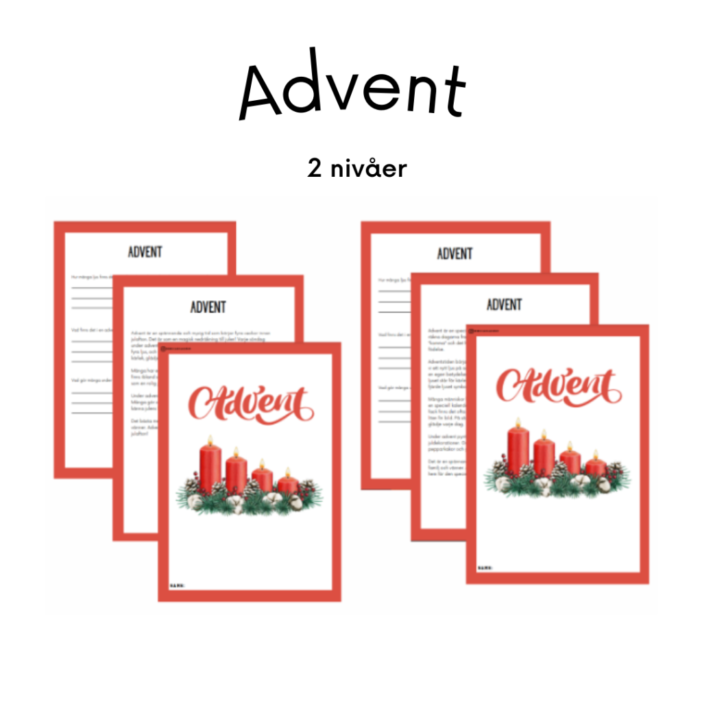 Advent – 2 nivåer