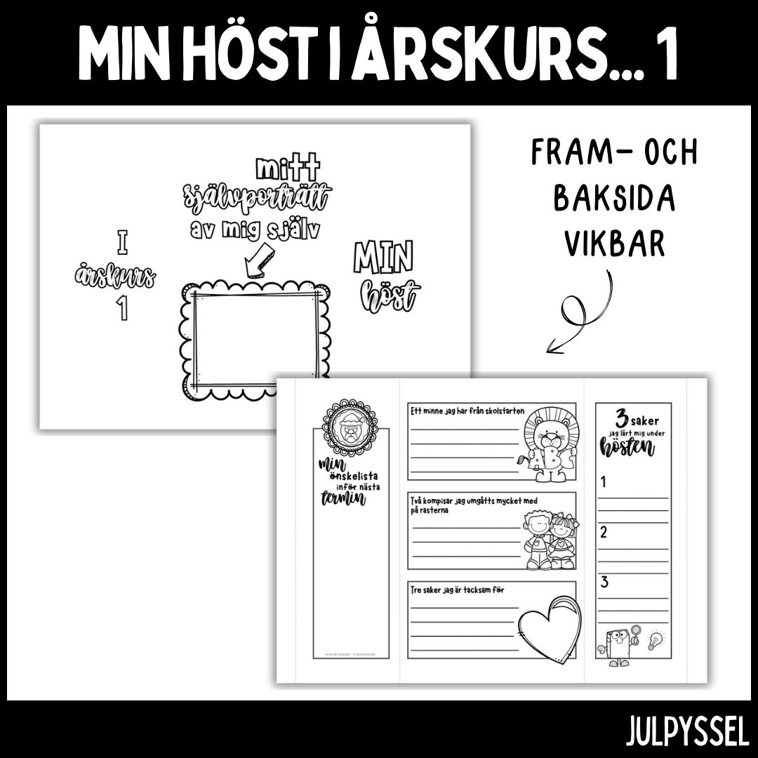 Min höst i årskurs... 1