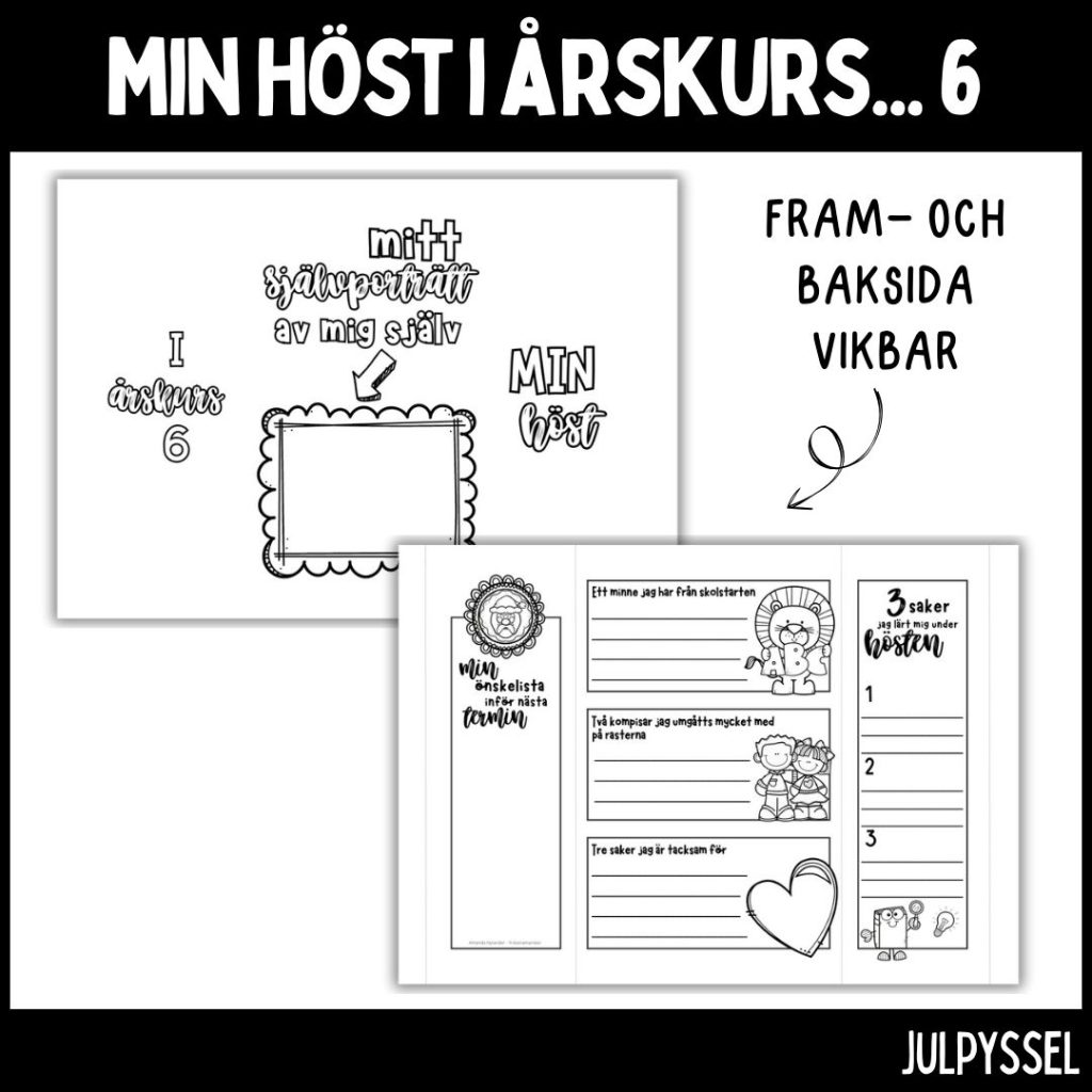 Min höst i årskurs… 6