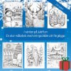 En vintrig målarbok 241 sidor
