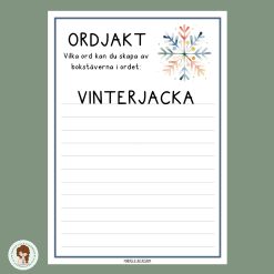 Ordjakt - Vinterord
