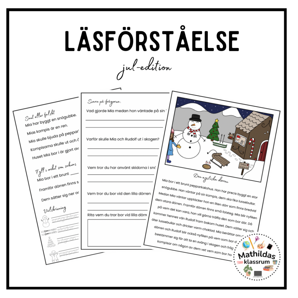 Läsförståelse jul-edition