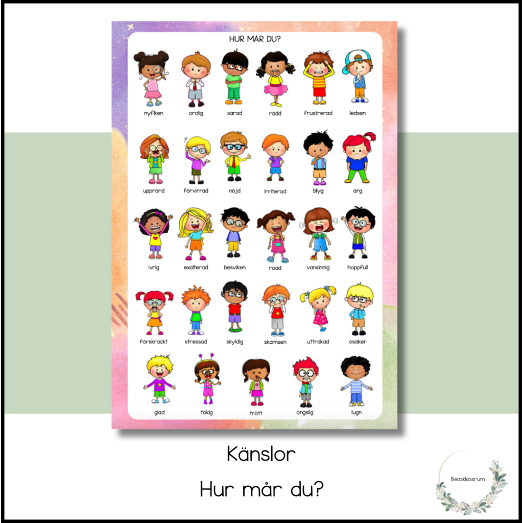 Känslor – hur mår du?