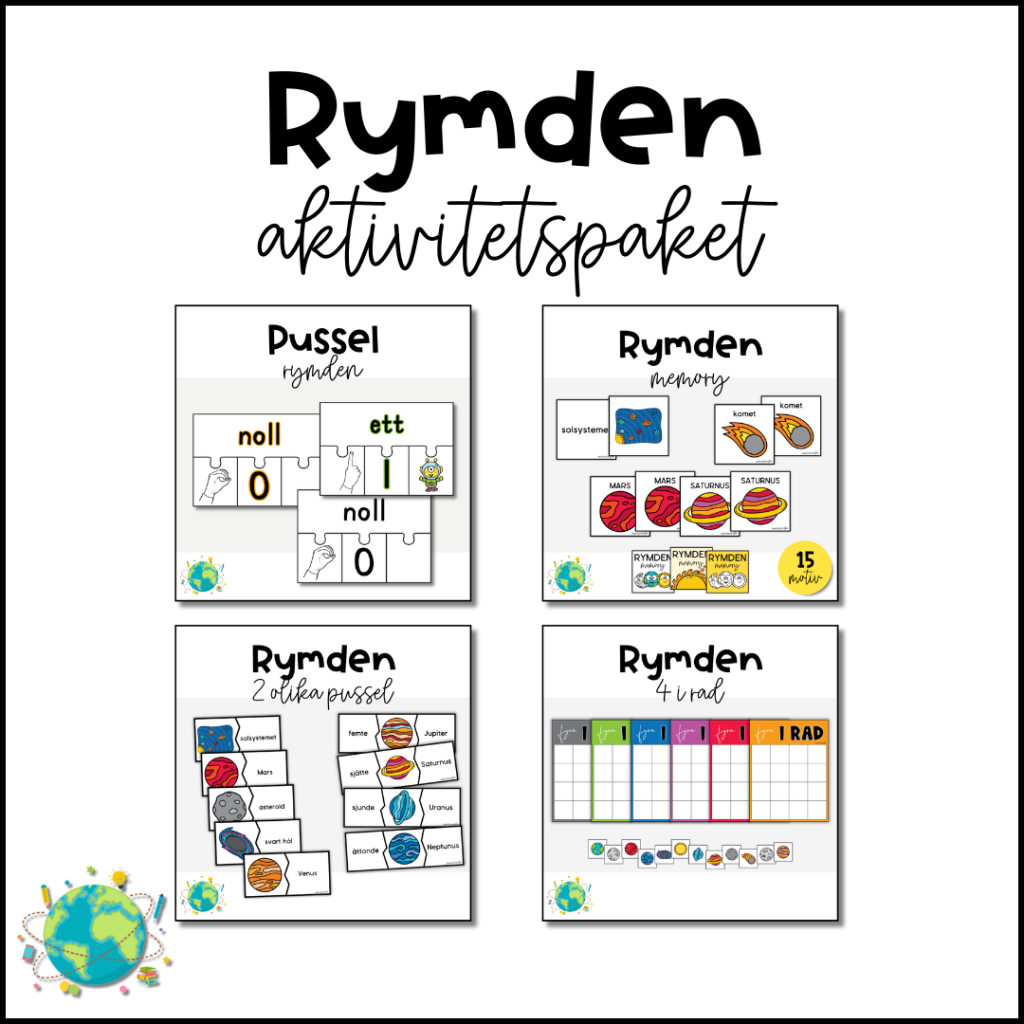 Rymden – Aktivitetspaket
