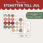 Etiketter till jul - bild 1