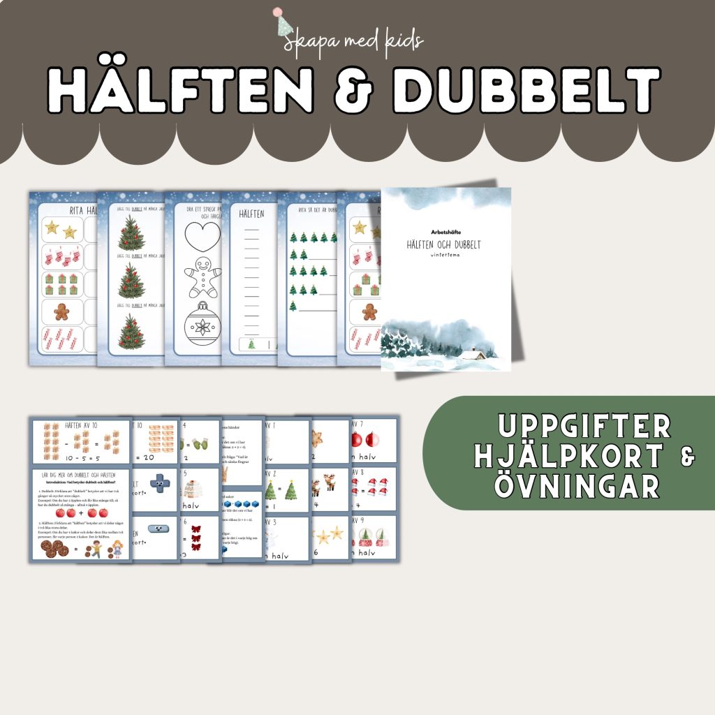 Arbetshäfte – häften och dubbelt