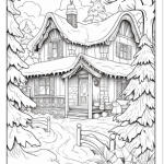 En vintrig målarbok 241 sidor - bild 3